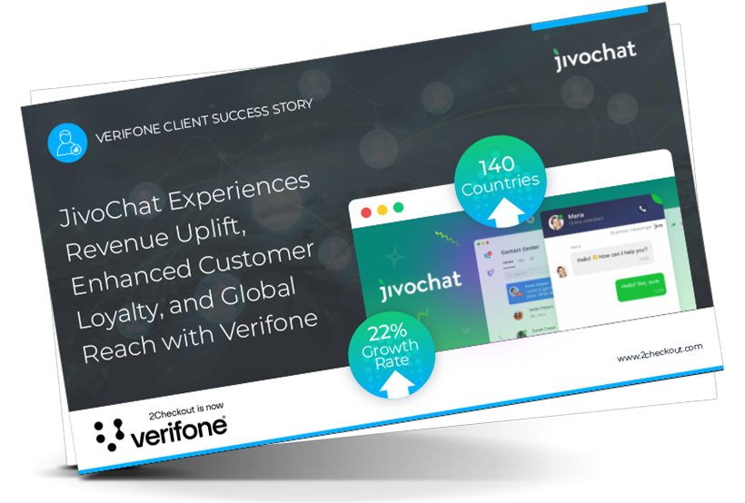 JivoChat Revenue Uplift, Customer Loyalty, Global Reach with Verifone