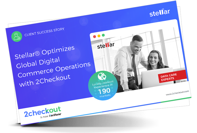 Stellar Optimizes Global Digital Commerce Operations with 2Checkout