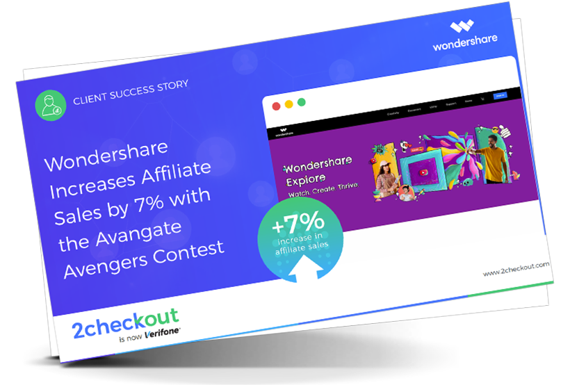 Wondershare Increases Affiliate Sales by 7% with the Avangate Avengers Contest