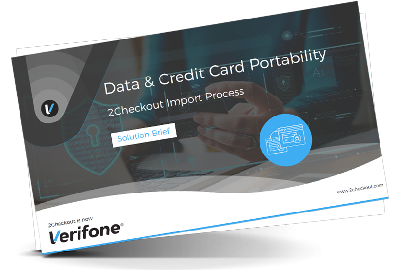 Data & Credit Card Portability - 2Checkout Import Process