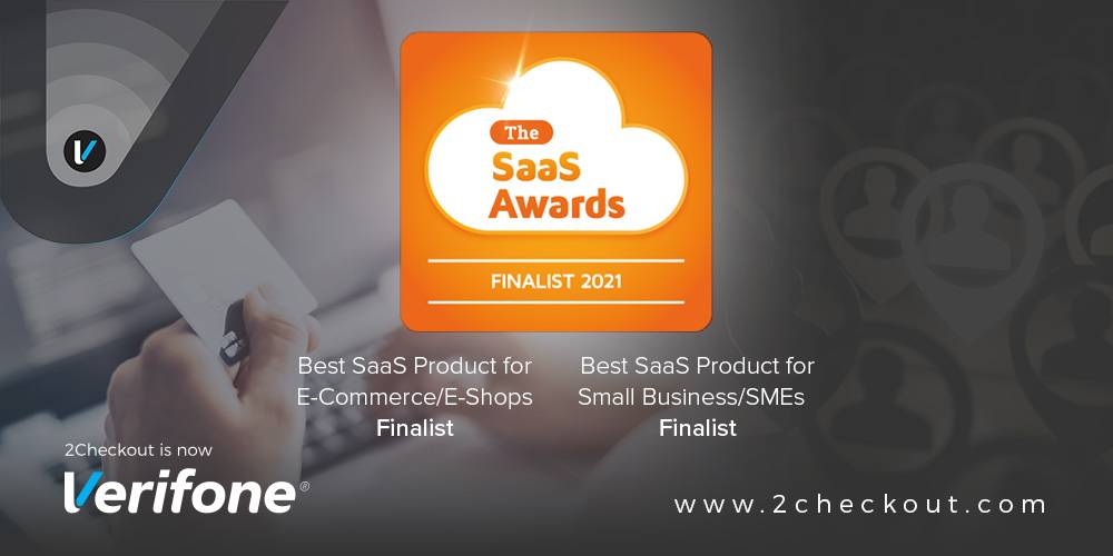 2Checkout Shortlisted for the 2021 SaaS Awards in Two Categories