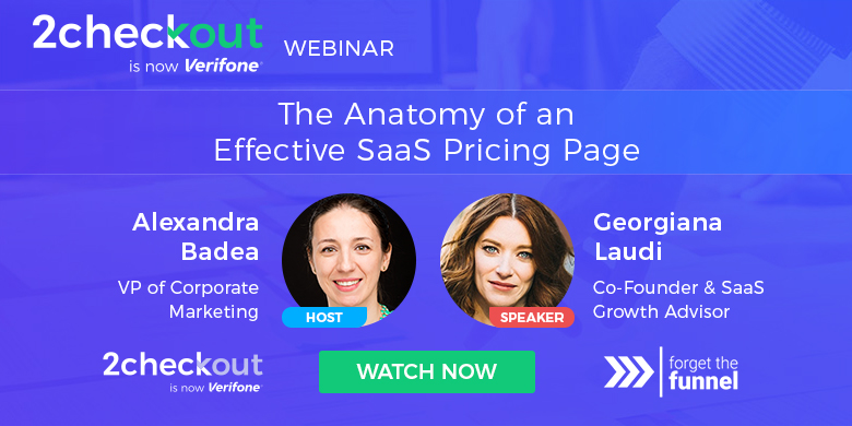 The Anatomy of an Effective SaaS Pricing Page Webinar