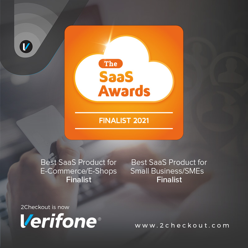 2Checkout Shortlisted for the 2021 SaaS Awards in Two Categories